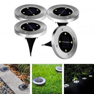 4-Pack-IP65-Waterproof-4-LED-Solar-Outdoor-Ground-Lamp-Landscape-Lawn-Yard-Stair-Underground-Buried