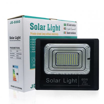 LED Соларен рефлектор со панел 25W/40W/60W/100W - Image 3