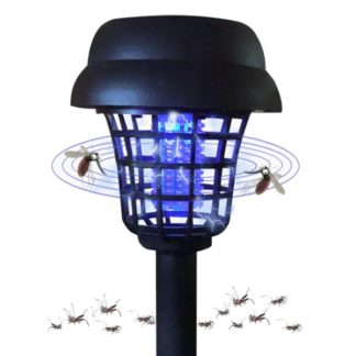 Соларна градинарска светилка против комарци