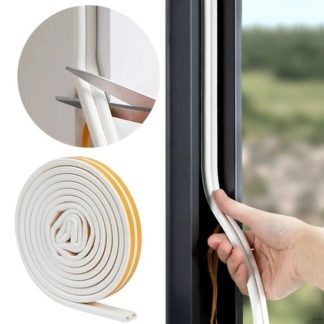 Самолеплива лента за изолација на врати и прозорци (1+1 ГРАТИС)