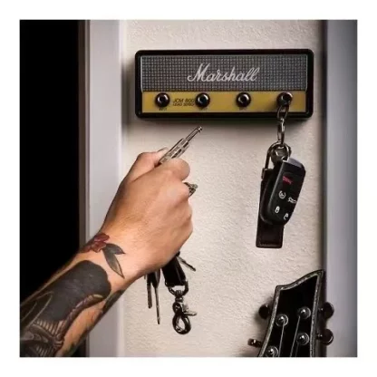 Ѕидна закачалка за клучеви во форма на гитарско појачало Marshall - Image 5