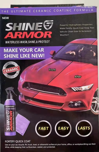 Shine Armor - Спреј полир за авто заштита 3 во 1 (236ml) - Image 3