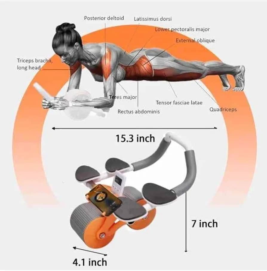 Ролер за стомачни со потпирач за лакти - Image 5