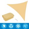 Триаголно платно за заштита од сонце и дожд 3x3x3m - Image 8