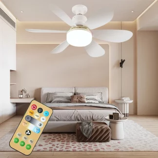 Тавански вентилатор со LED светла + далечинскo