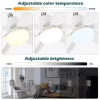 Тавански вентилатор со LED светла + далечинскo - Image 8