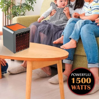 Мини греалка со амбиентално светло – 1500W - Image 2